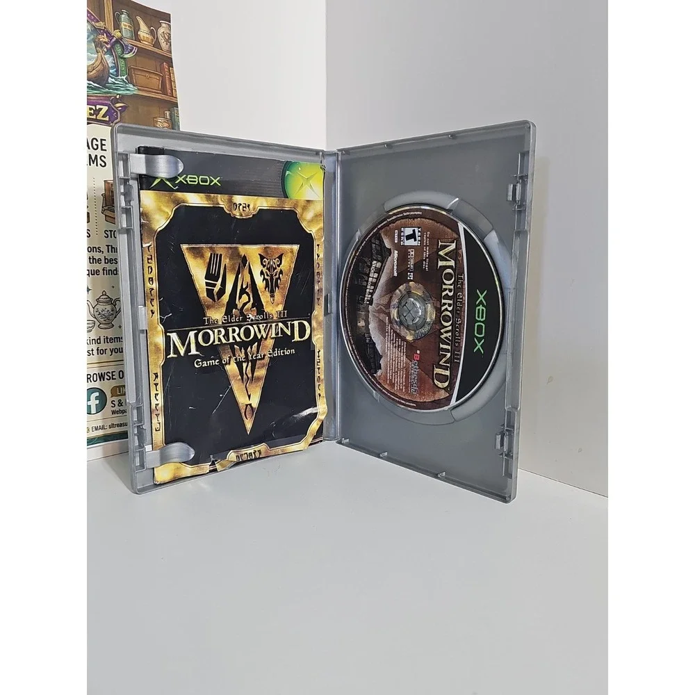 Elder Scrolls III: Morrowind -- Game of the Year Edition (Microsoft Xbox, 2003)